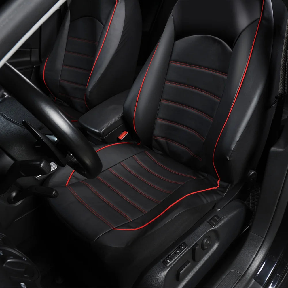 Auto Interior Car Seat Protector 2PCS Front Fashion Style High Back Bucket for toyota Car Seat Cover