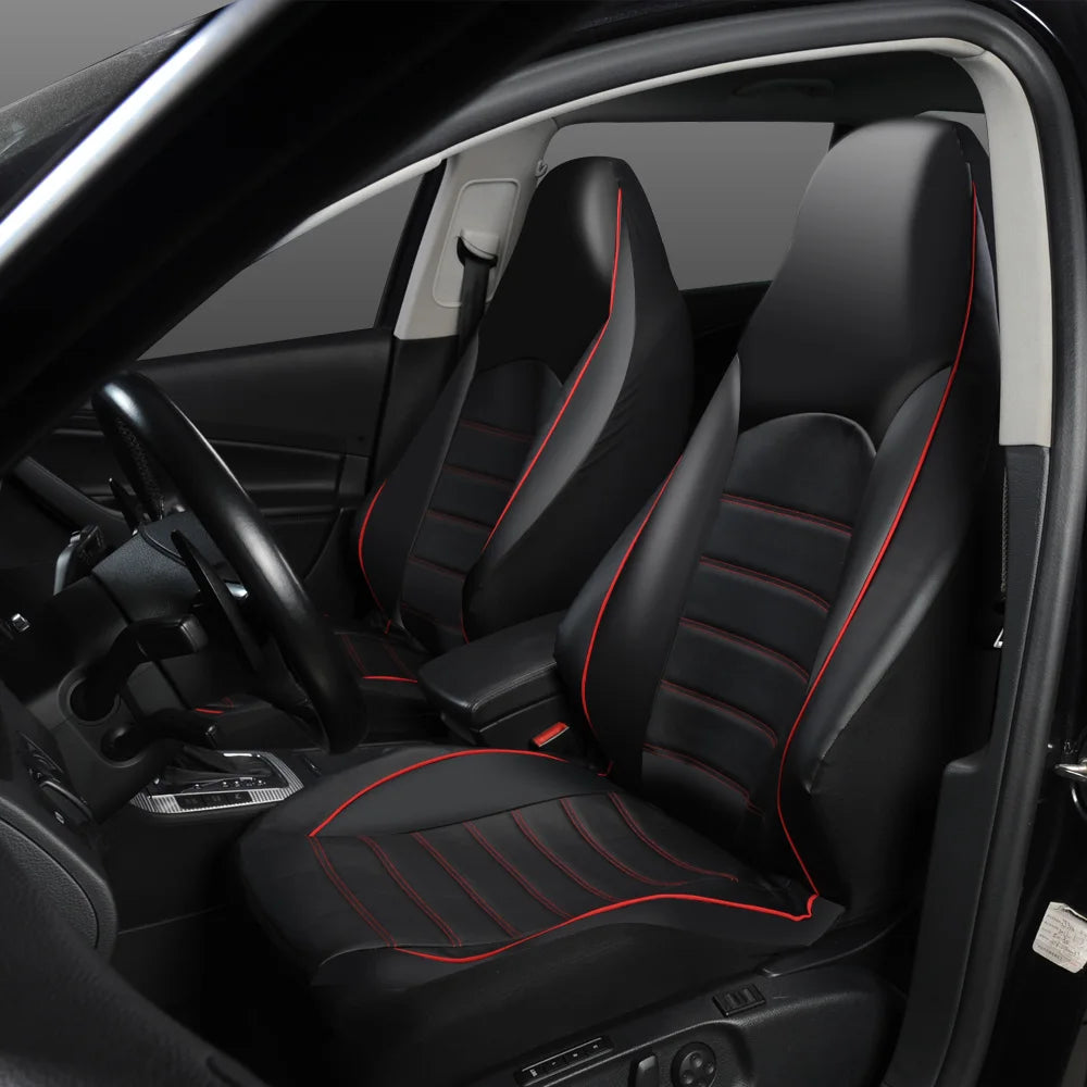 Auto Interior Car Seat Protector 2PCS Front Fashion Style High Back Bucket for toyota Car Seat Cover