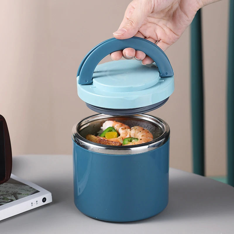 Soup Thermos Food Jar Insulated Lunch Container Bento Box for Cold and Hot Food Flask Stainless Steel Lunch Box With Handle